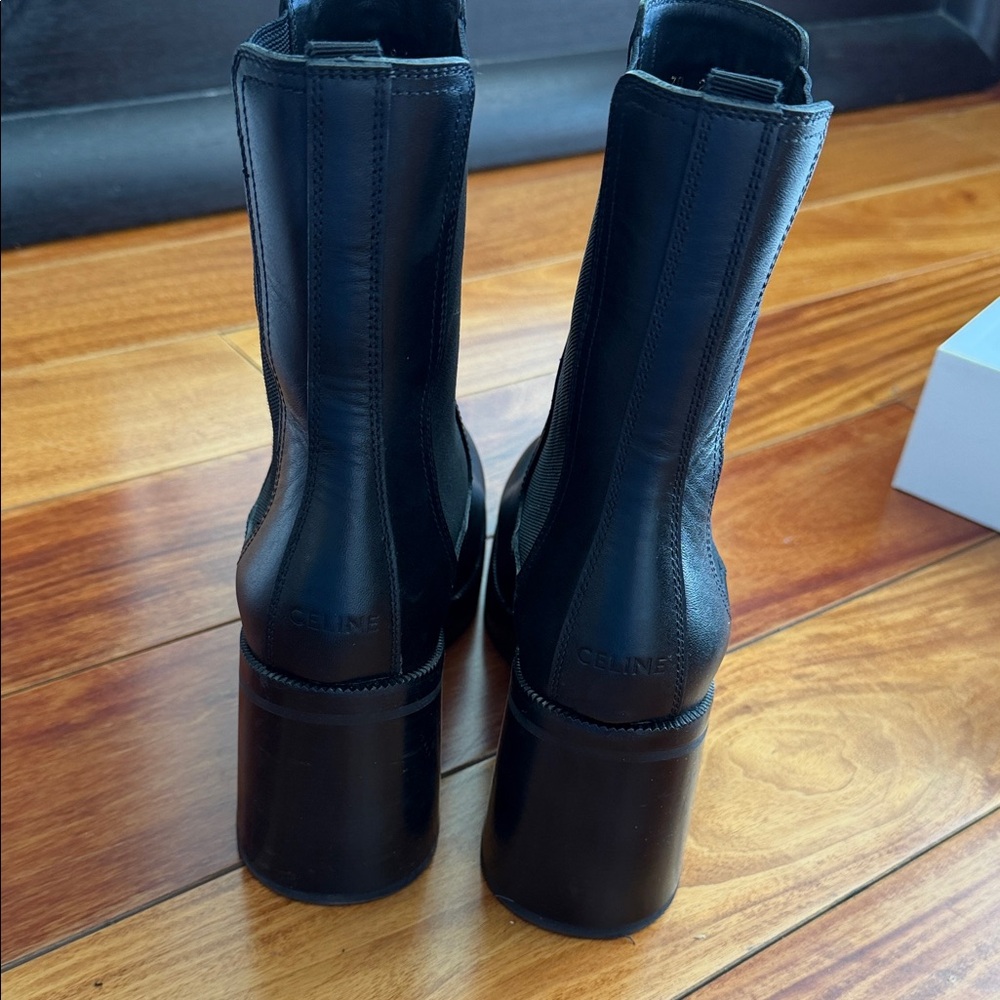 Celine “Chelsea” platform Boots size 39 NWT - Picture 7 of 15